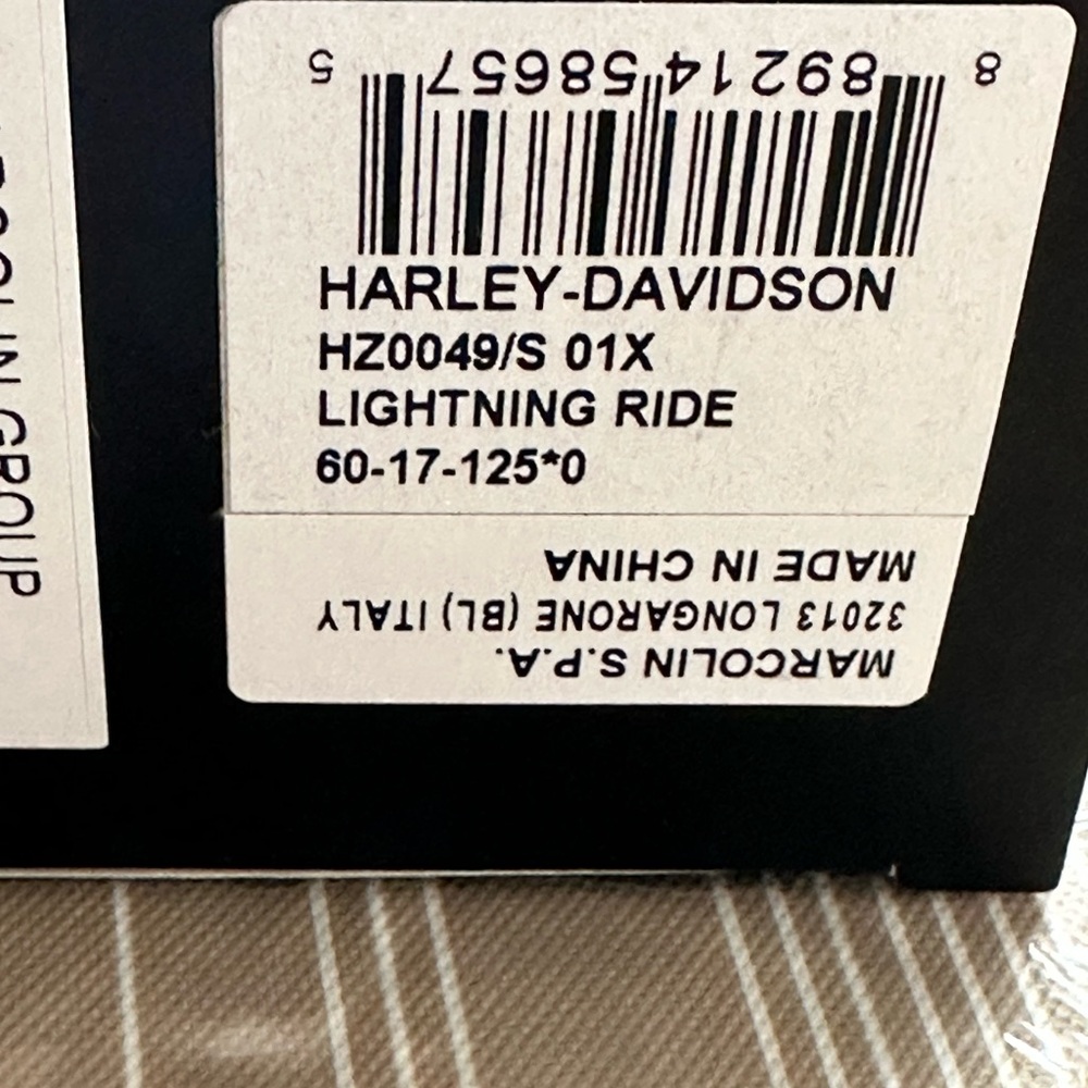 Harley-Davidson Lightning Ride Clear Riding Glasses Brand New - Picture 6 of 6